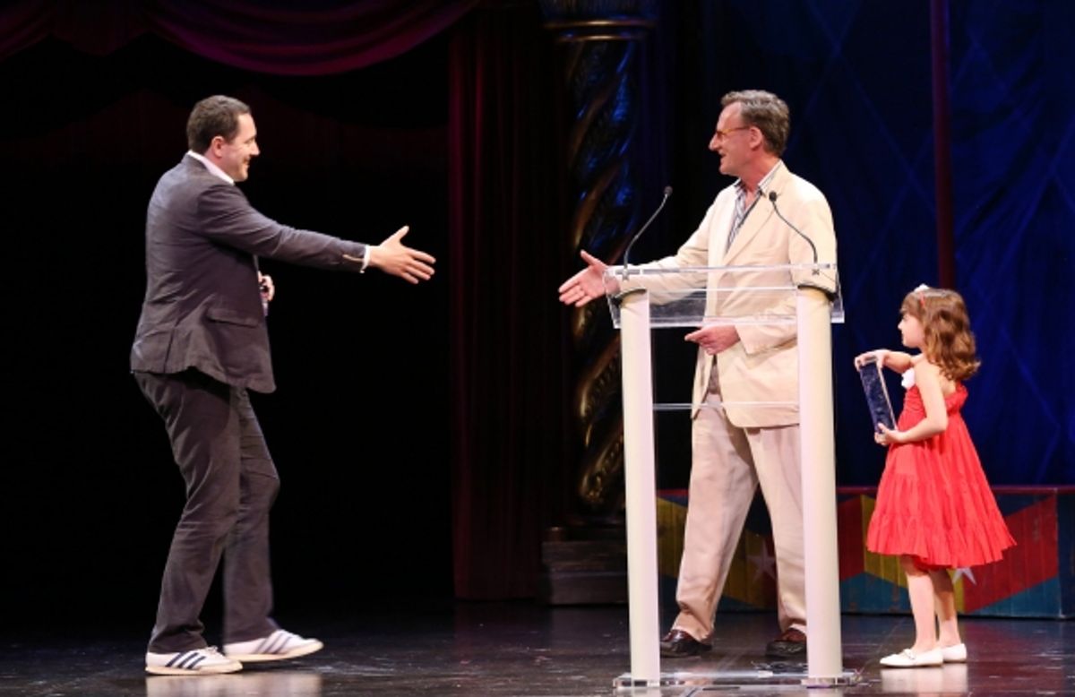 Bertie Carvel, Daniel Gerroll, Eliza Holland Madore  at 