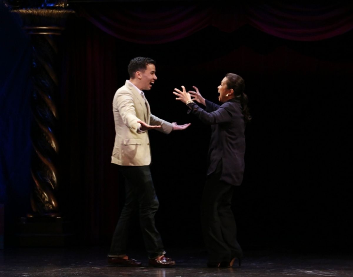 Conrad Ricamora, Lea Salonga  at 