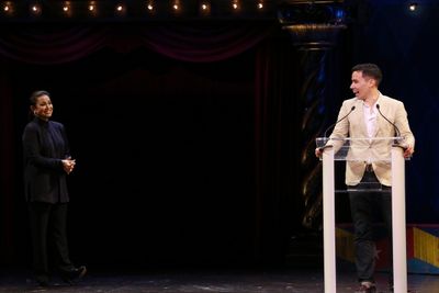 Lea Salonga, Conrad Ricamora  Photo