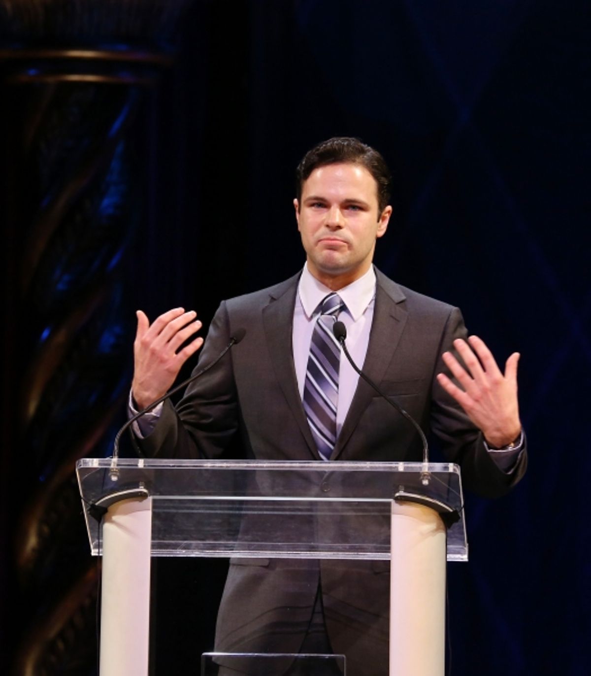 Jonny Orsini at Inside the 69th Annual Theatre World Awards- Part 2