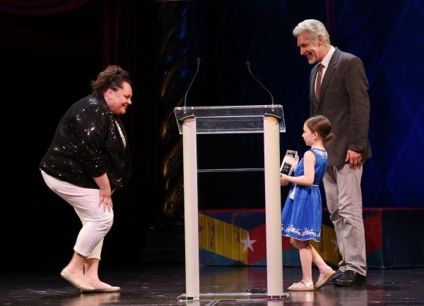 Keala Settle, Jillian Lebling, Tony Sheldon  Photo