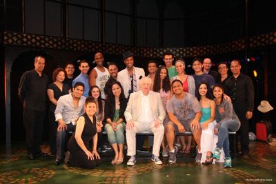  The cast and band of East West PlayersÃ¢â‚¬â„¢ production of CHESS meet aw Photo