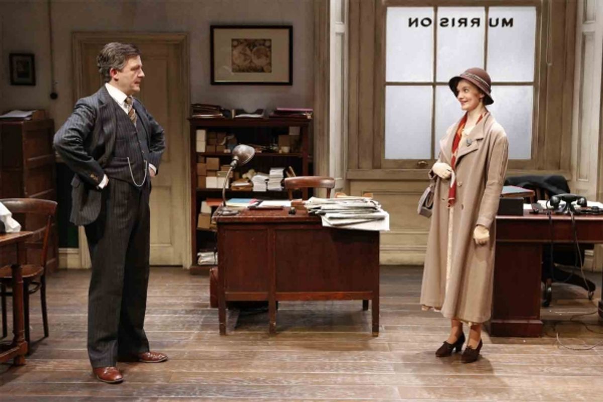 Alan Cox and Emily Barber at 