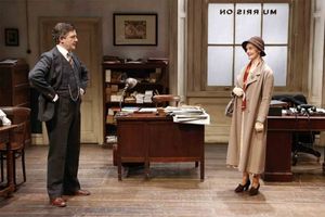 Alan Cox and Emily Barber @ BroadwayWorld Alan Cox and Emily Barber Photo