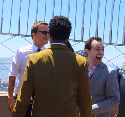 Will Chase, Billy Porter and Rob McClure Photo