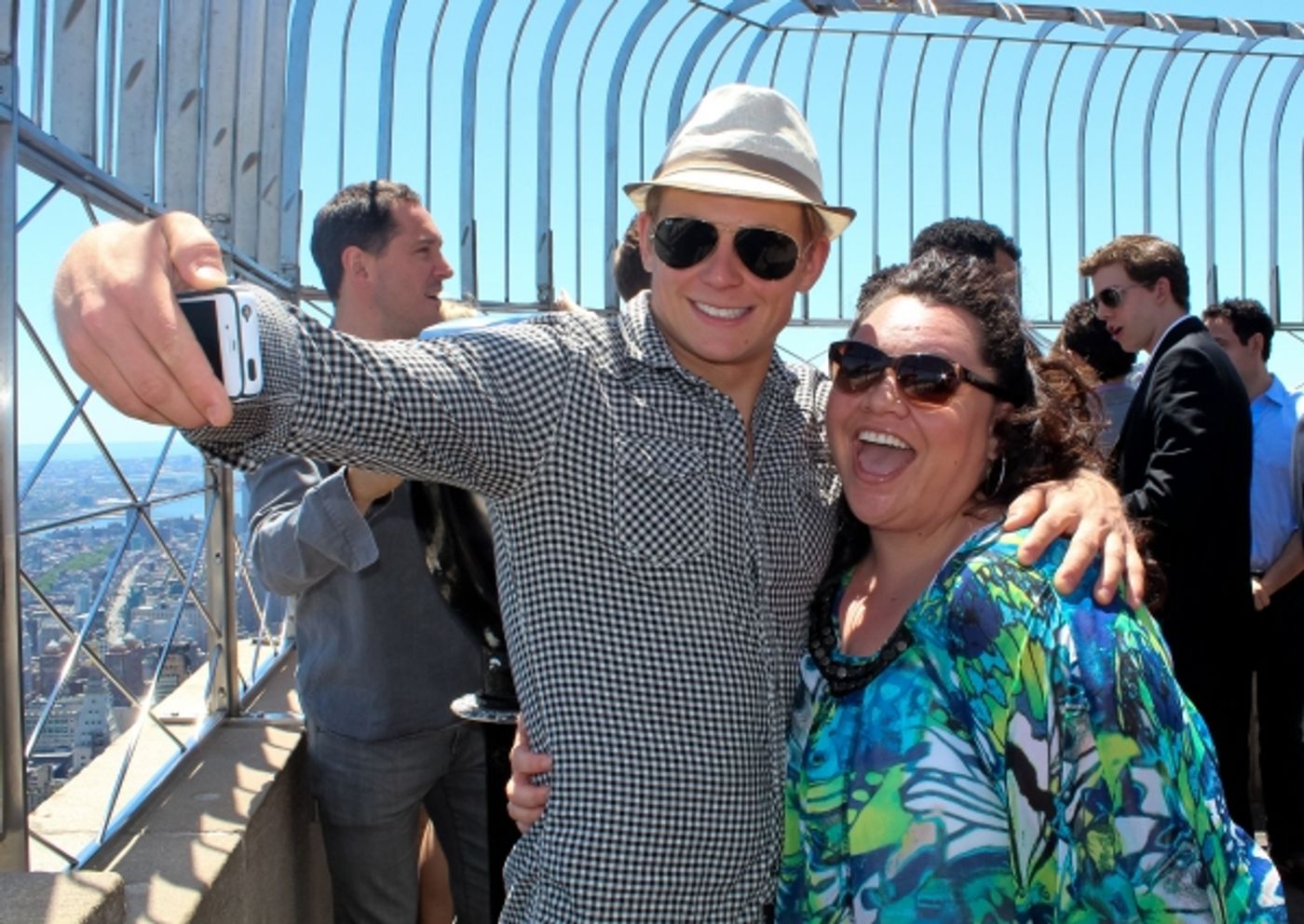Photo Coverage: 2013 Tony Award Nominees Celebrate at the Top of the Empire State Building! Image