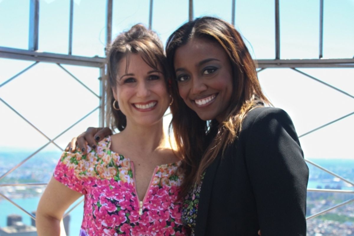 Stephanie J. Block and Patina Miller at 