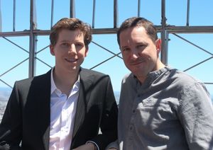 Stark Sands and Bertie Carvel Photo