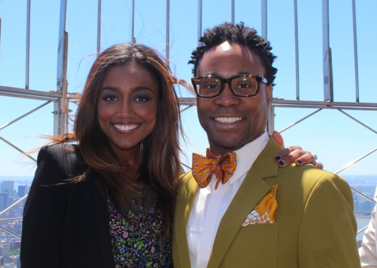 Patina Miller and Billy Porter at 