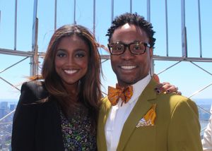 Patina Miller and Billy Porter @ BroadwayWorld Patina Miller and Billy Porter Photo