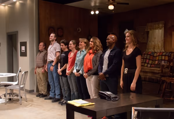 Ned Van Zandt, Luke Robertson, John Magaro, Zoe Perry, Kelly McAndrew, Talia Balsam,  Photo