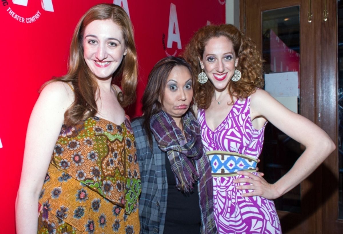 Jacquelyn Landgraf, Kate Rigg, Alison Cimmet at 