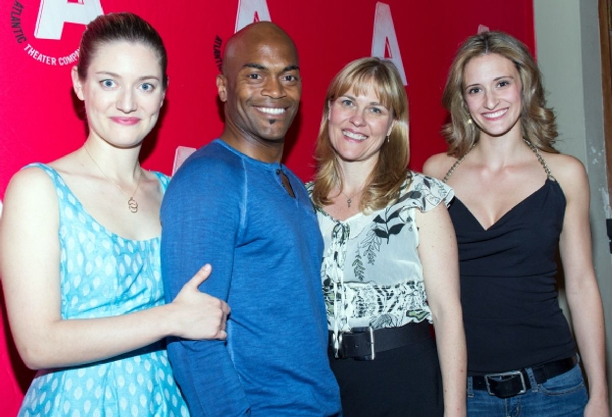 Zoe Perry, Andrew Stewart-Jones, Kelly McAndrew, Jessica Cummings at 