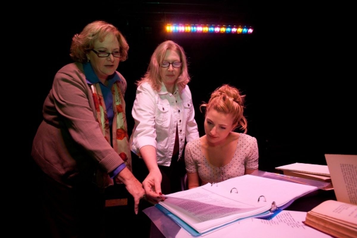 Karel K. Wright, Denise Gillman, Piper Rae Patterson at 