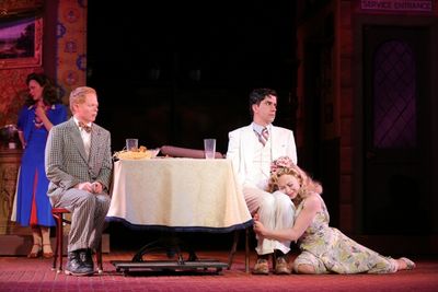Rachel McMullin, Jesse Tyler Ferguson, Hamish Linklater and Emily Bergl  Photo