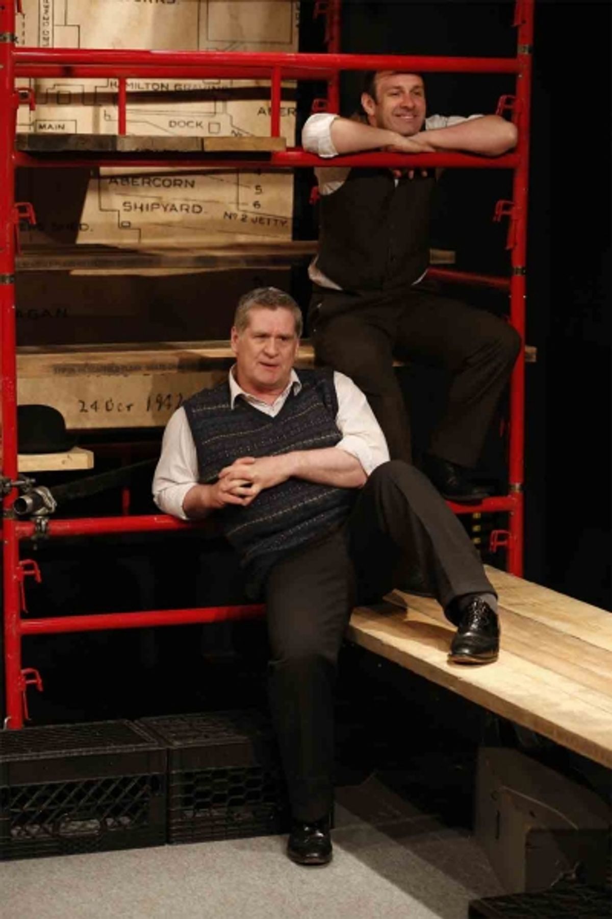 Dan Gordon and Michael Condron at 