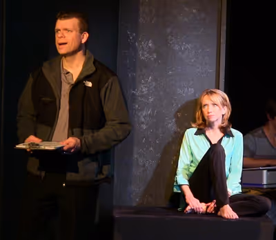 Dan (John DeMerell) and Diana (Diane Hill) worry that they may not be making the righ Photo