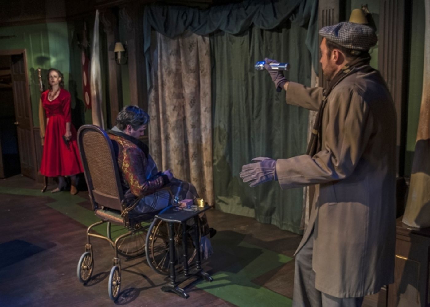 Photo Flash: First Look at Trent Fucci, Leah Gabriel and More in THE UNEXPECTED GUEST  Image