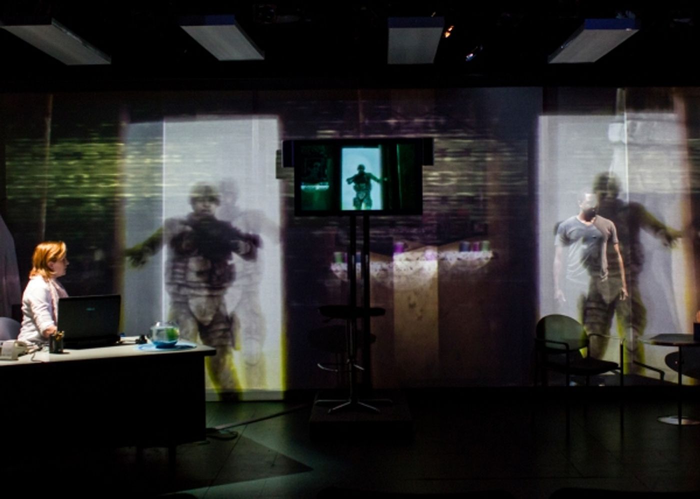 Photo Flash: First Look at YOU ARE DEAD. YOU ARE HERE., Beg. Tonight at HERE  Image