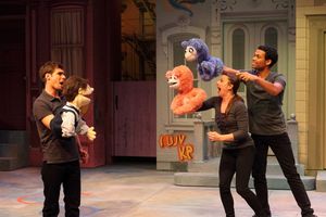 James Oblak with “Princetonâ€Â, and Annie Kalahurka and Andrew Ian Adams with the “Bad Idea Bears†@ BroadwayWorld James Oblak with “Princetonâ€Â, and Annie Kalahurka and An Photo