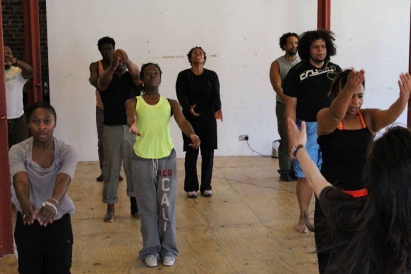 Photo Flash: Sneak Peek at Rehearsals for Menier Chocolate Factory's THE COLOR PURPLE  Image