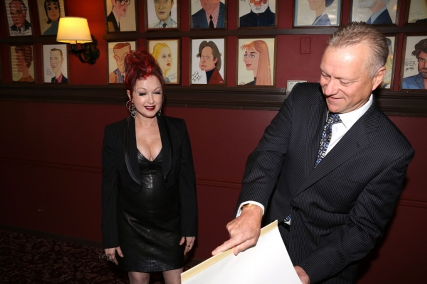 Photo Coverage: Sardi's Unveils Cyndi Lauper's Caricature! Image