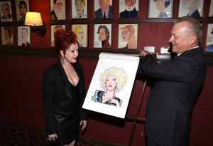 Cyndi Lauper, Max Klimaviciius @ BroadwayWorld Cyndi Lauper, Max Klimaviciius Photo
