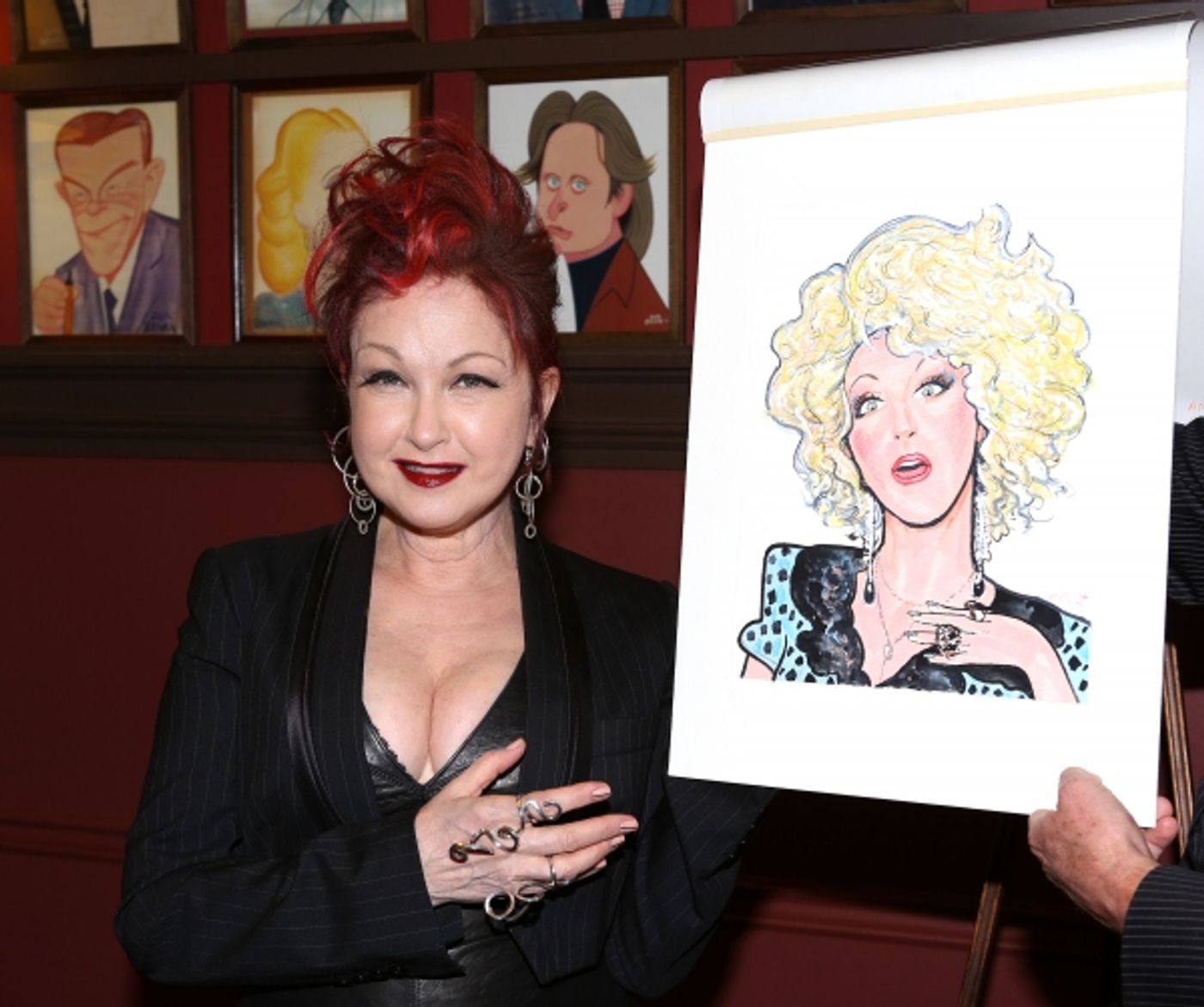 Photo Coverage: Sardi's Unveils Cyndi Lauper's Caricature!  Image