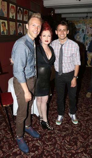 Justin Paul, Cyndi Lauper, Benj Pasek @ BroadwayWorld Justin Paul, Cyndi Lauper, Benj Pasek Photo