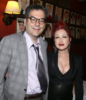 Michael Musto, Cyndi Lauper @ BroadwayWorld Michael Musto, Cyndi Lauper Photo