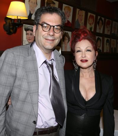 Michael Musto, Cyndi Lauper  Photo