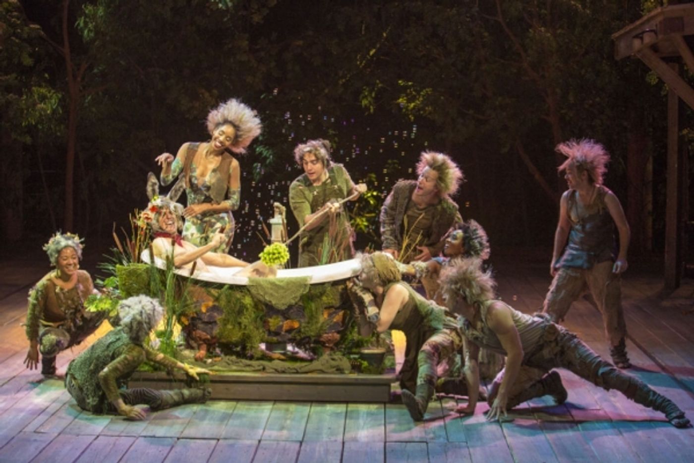 Photo Flash: First Look at Krystel Lucas, Jay Whittaker and More in Old Globe's A MIDSUMMER NIGHT'S DREAM  Image