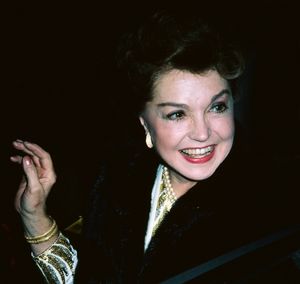 Esther Williams pictured in New York City in Febuary of 1985. @ BroadwayWorld Esther Williams pictured in New York City in Febuary of 1985. Photo