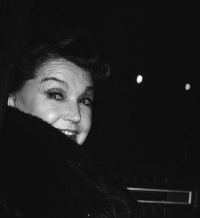 Esther Williams pictured in New York City in Febuary of 1985.  Photo