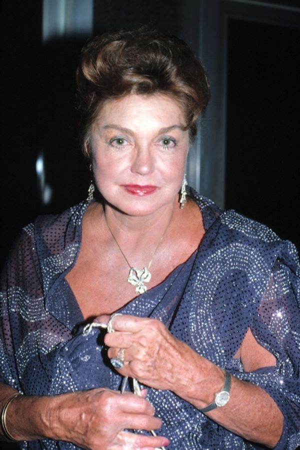 Esther Williams in Losa Angeles, California on November 1, 1985  Photo