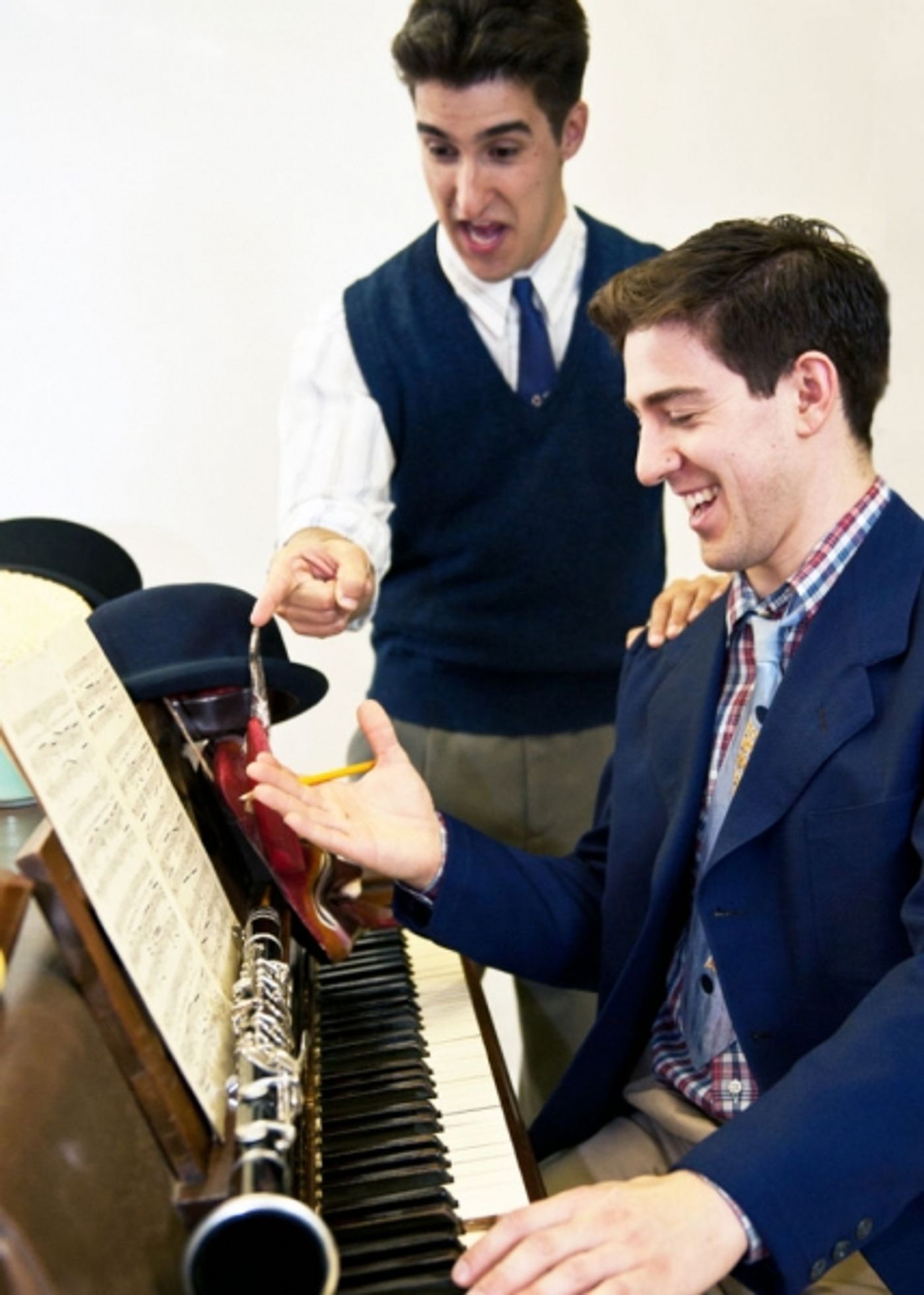 Photo Flash: First Look at Adrian and Alexander Aguilar in Porchlight's DOUBLE TROUBLE  Image