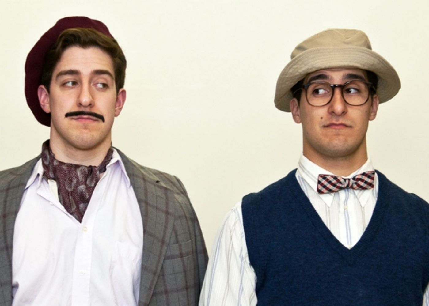 Photo Flash: First Look at Adrian and Alexander Aguilar in Porchlight's DOUBLE TROUBLE  Image