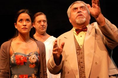 Noelle Muniz, Slake Counts and Joseph Parra in Ghosts of Hyde Park Photo