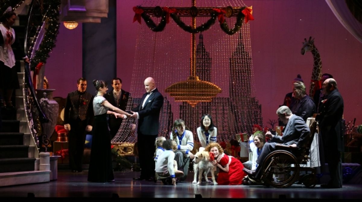 Brynn O''Malley, Anthony Warlow, Merwin Foard, Lilla Crawford & the cast at 