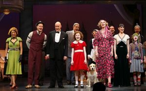 J. Elaine Marcos, Clarke Thorell, Anthony Warlow, Merwin Foard, Lilla Crawford, Jane Lynch, Brynn O''Malley & the cast @ BroadwayWorld J. Elaine Marcos, Clarke Thorell, Anthony Warlow, Merwin Foard, Lilla Crawford, Jane Photo