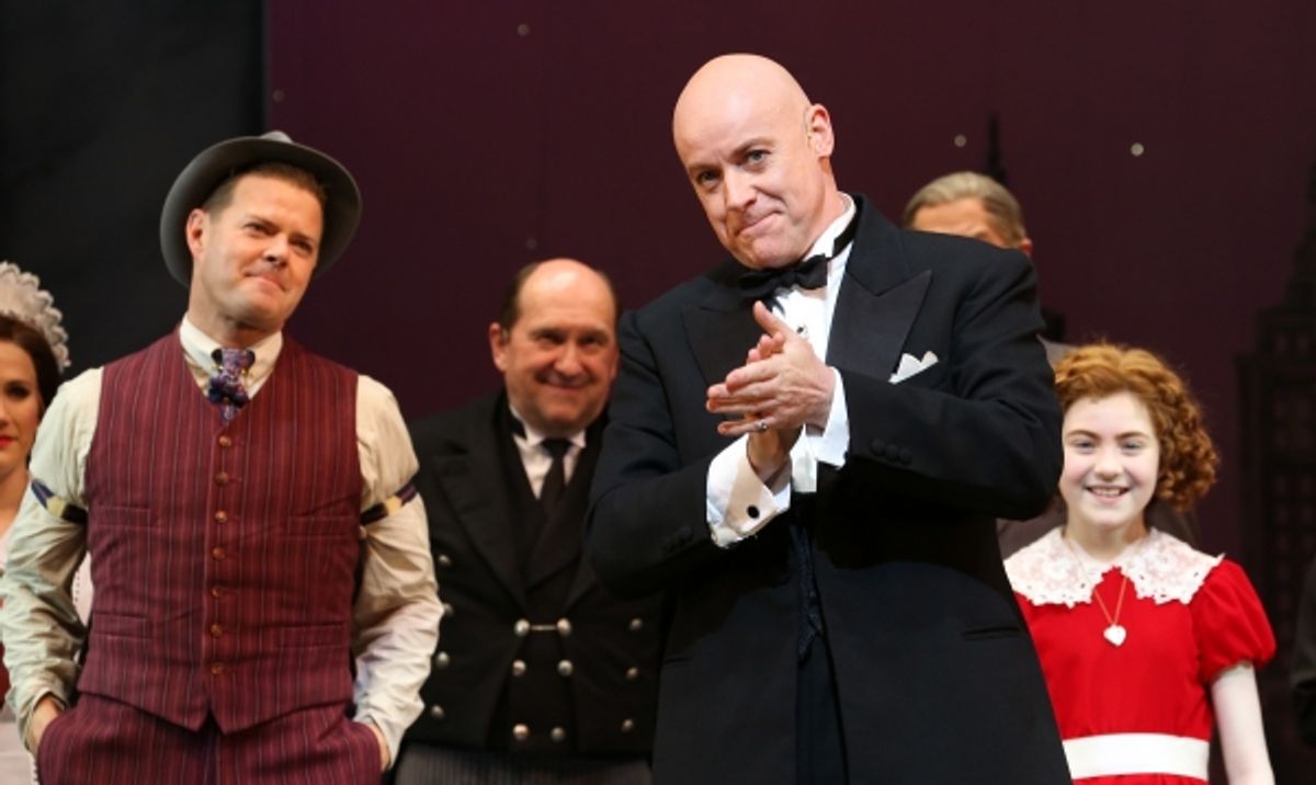 Clarke Thorell, Anthony Warlow, Lilla Crawford & the cast  at 