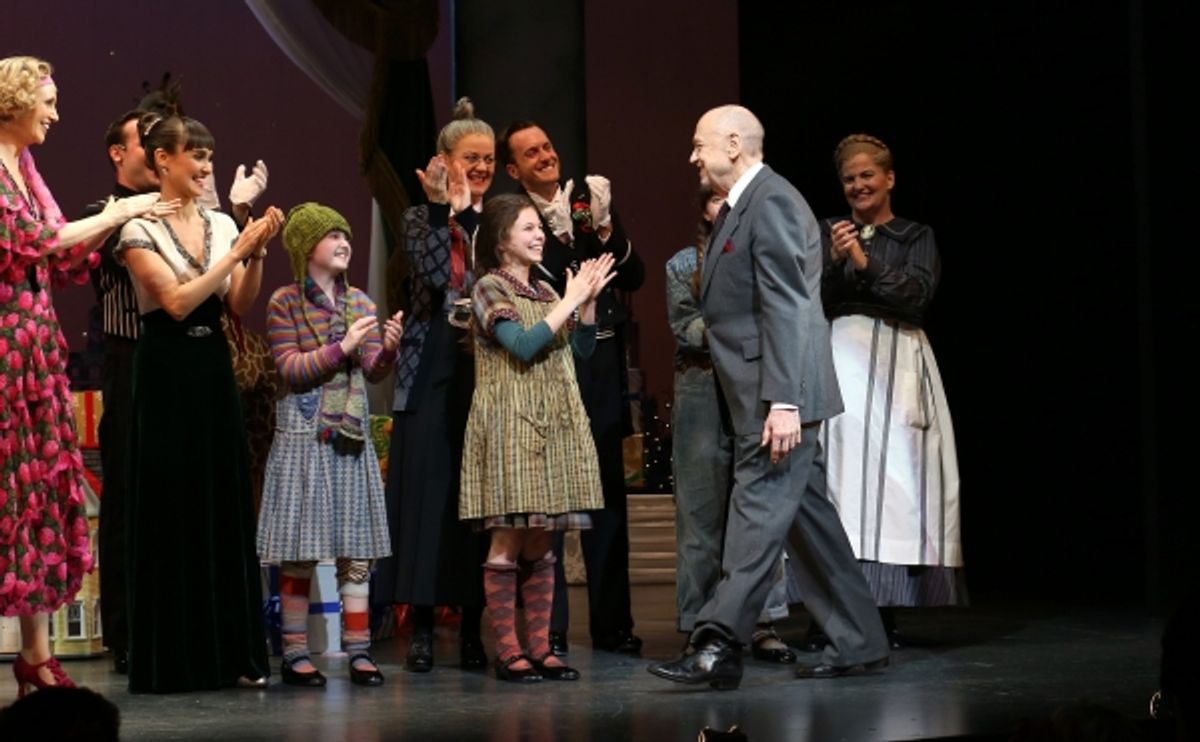 Charles Strouse, Jane Lynch, Brynn O''Malley & the cast at 