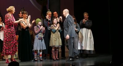 Charles Strouse, Jane Lynch, Brynn O''Malley & the cast  Photo