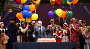 Clarke Thorell, Anthony Warlow, Charles Strouse, Merwin Foard, Lilla Crawford, Jane Lynch, Brynn O''Malley & the cast @ BroadwayWorld Clarke Thorell, Anthony Warlow, Charles Strouse, Merwin Foard, Lilla Crawford, Jane L Photo