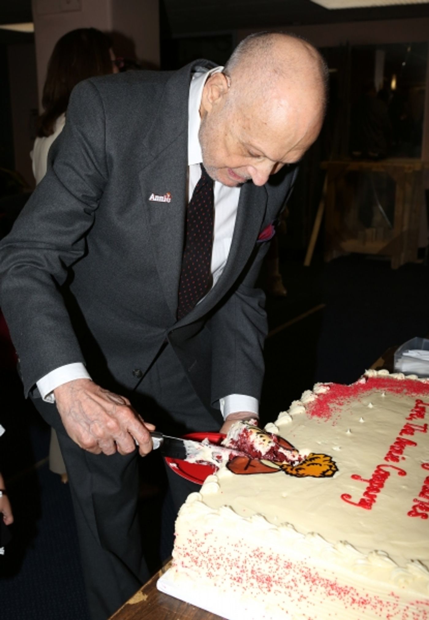 Photo Coverage: ANNIE Cast Celebrates Charles Strouse's 85th Birthday!  Image