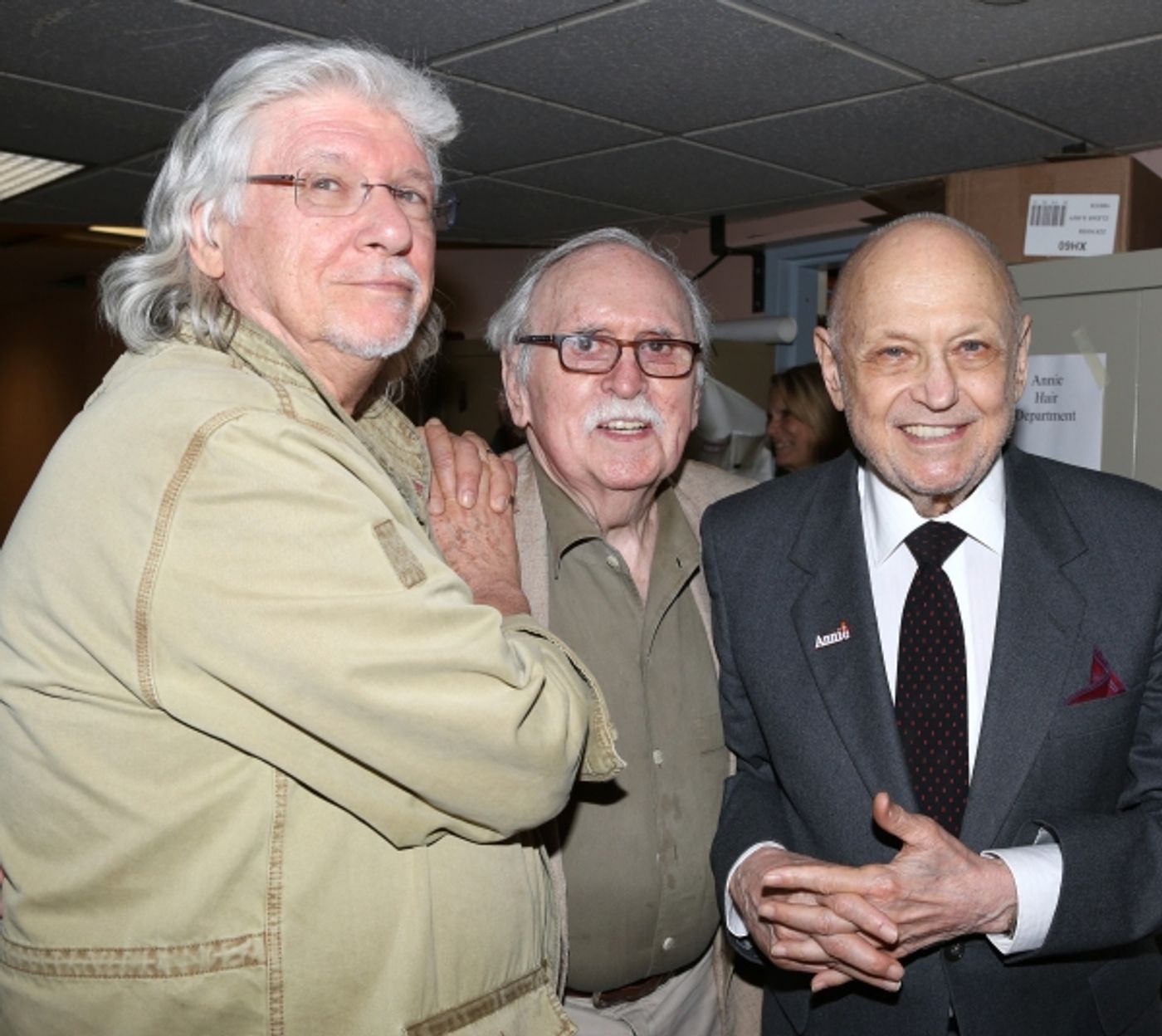 Photo Coverage: ANNIE Cast Celebrates Charles Strouse's 85th Birthday!  Image