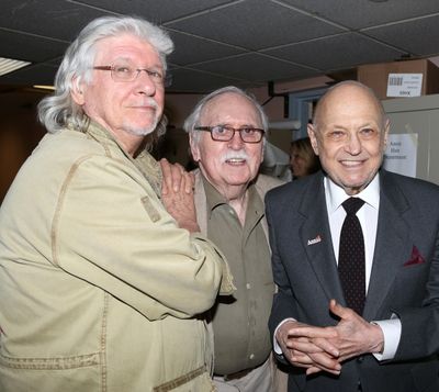 Martin Charnin, Thomas Meehan, Charles Strouse Photo