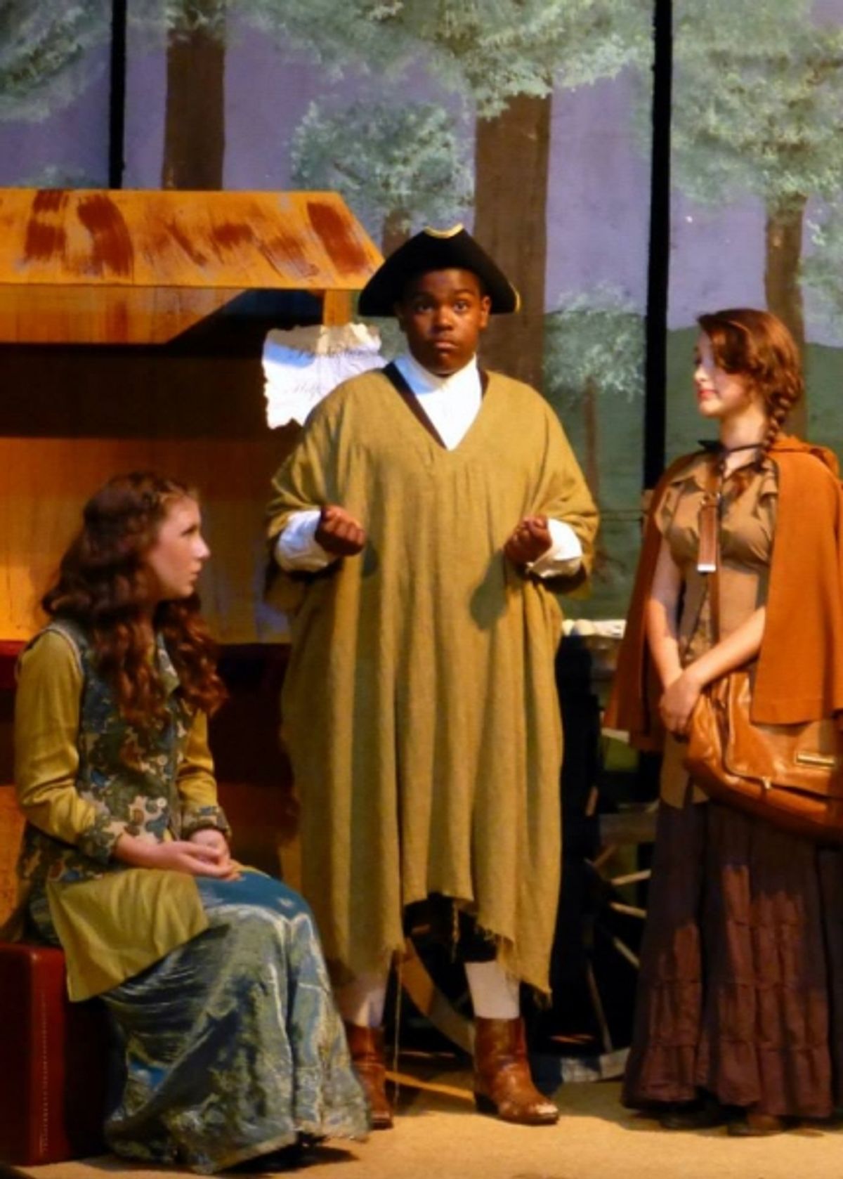 Caroline Macou, Ja''von Willis, Kalani Hildebrand at 