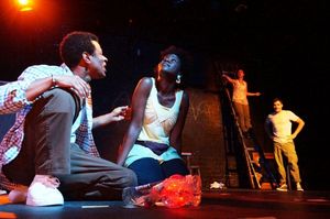 Phil LaMarr, Julanne Chidi Hill, Rebecca Mozo and John Sloan Photo