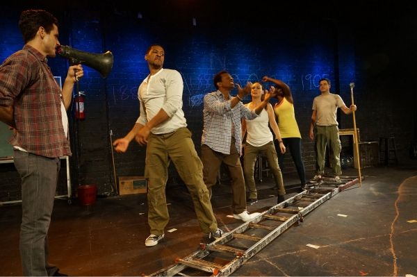 Daniel Bess, Joe Holt, Phil LaMarr, Rebecca Mozo, Julanne Chidi Hill and John Sloan Photo